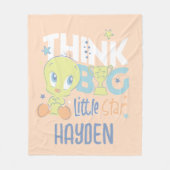 Couverture Polaire Baby TWEETY™ - Pensez à Big Little Star (Devant)