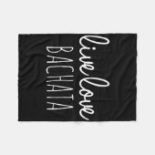 Couverture Polaire Bachata Dancing (Devant (Horizontal))