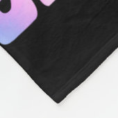 Couverture Polaire Bachelorette De L'Équipe De Bride Tie Dye Dazée Et (Coin)