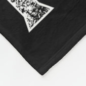 Couverture Polaire Bacon Grilling Barbecue Chef Funny Fumé Viande Fum (Coin)