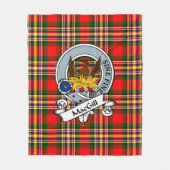 Couverture Polaire Badge de clan MacGill Tartan Plaid (Devant)