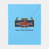 Couverture Polaire Badge du pêcheur de combat de l'Alaska (Devant)