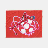 Couverture Polaire Badge Miraculous Ladybug (Devant (Horizontal))