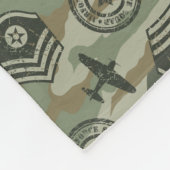 Couverture Polaire Badges militaires (Coin)