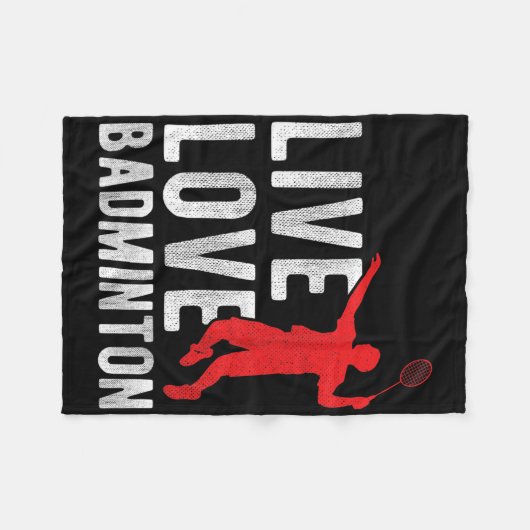 Couverture Polaire Badminton (Devant (Horizontal))