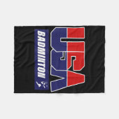 Couverture Polaire Badminton 2021 États-Unis (Devant (Horizontal))