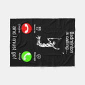 Couverture Polaire Badminton Appelle (Devant (Horizontal))