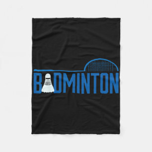 Couverture Polaire Badminton Birdie Navette Pour Joueur Badminton Hom