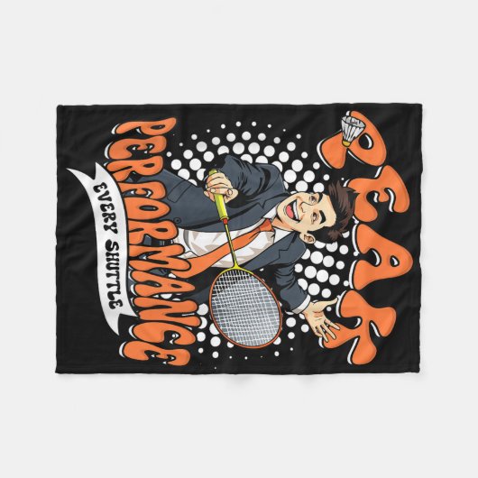 Couverture Polaire Badminton Peak Performance Every Shuttle (Devant (Horizontal))