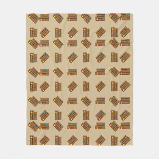 Couverture Polaire Bagages de dessin (Devant)