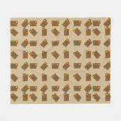 Couverture Polaire Bagages de dessin (Devant (Horizontal))