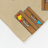 Couverture Polaire Bagages de dessin (Coin)
