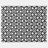 Couverture Polaire Bagues Hexagon Blanche polaire (Devant (Horizontal))