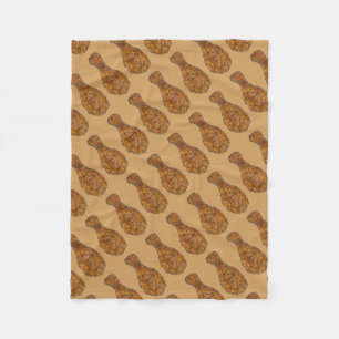 Couverture Polaire Baguette à tambour à jambe de poulet frit Southern
