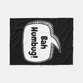 Couverture Polaire Bah Humbug Speech Bubble Toddler T Shirt  (Devant (Horizontal))