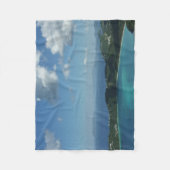 Couverture Polaire Baie de Magens, scene de l'île St Thomas Beautiful (Devant)