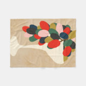 Couverture Polaire Baie de raisins (Devant (Horizontal))