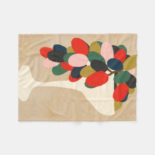 Couverture Polaire Baie de raisins (Devant (Horizontal))