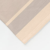 Couverture Polaire Baies beiges (Coin)