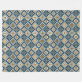 Couverture Polaire Baignade à motifs méditerranéens Maison (Devant (Horizontal))