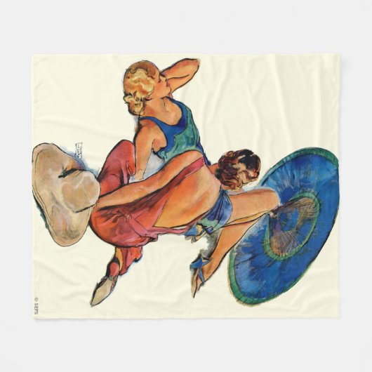 Couverture Polaire Baigneurs (Devant (Horizontal))