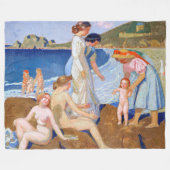 Couverture Polaire Bain de mer, Maurice Denis (Devant (Horizontal))