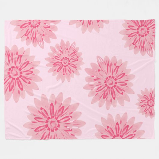 Couverture Polaire Baise rose (Devant (Horizontal))