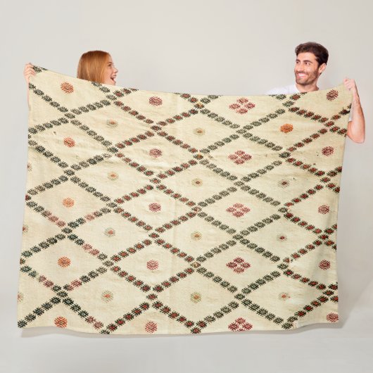 Couverture Polaire Bakhshaish Azerbaïdjan Nord-Ouest Perse Peret Tapi (En situation)