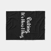 Couverture Polaire Baking It's How I Hug Funny Baking Mom  (Devant (Horizontal))