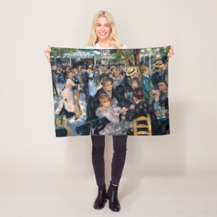 Couverture Polaire Bal au Moulin de la Galette, Auguste Renoir