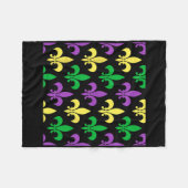 Couverture Polaire Bal Costumé Mardi Gras (Devant (Horizontal))