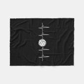 Couverture Polaire Bal de volley (Devant (Horizontal))