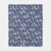 Couverture Polaire Balade en vélo amusant (Devant)