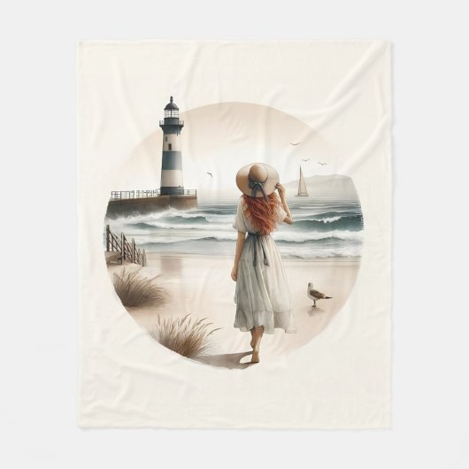 Couverture Polaire Balade Phare (Devant)