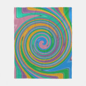 Couverture Polaire Balayage arc-en-ciel (Devant)