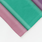 Couverture Polaire Balayage arc-en-ciel (Coin)