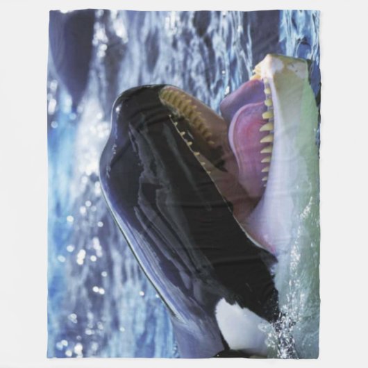 COUVERTURE POLAIRE BALEINE KILLER (Devant)