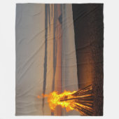 Couverture Polaire Balise de coucher de soleil (Devant)