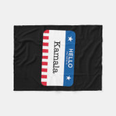 Couverture Polaire Balise Harris 2024 Dernier Minute Costume kamala N (Devant (Horizontal))