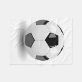 Couverture Polaire Ball de football 3D (Devant (Horizontal))