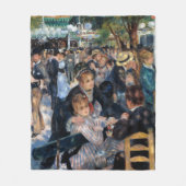 Couverture Polaire Balle au Moulin de la Galette, Auguste Renoir (Devant)