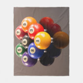 Couverture Polaire Balle de 8 (Devant)