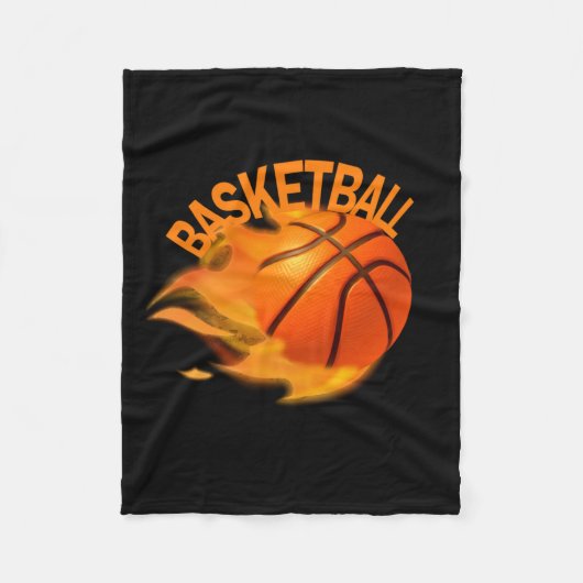 Couverture Polaire Balle de basket-ball 2 (Devant)