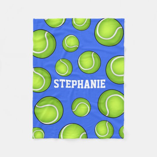 Couverture Polaire Balle de tennis (Devant)