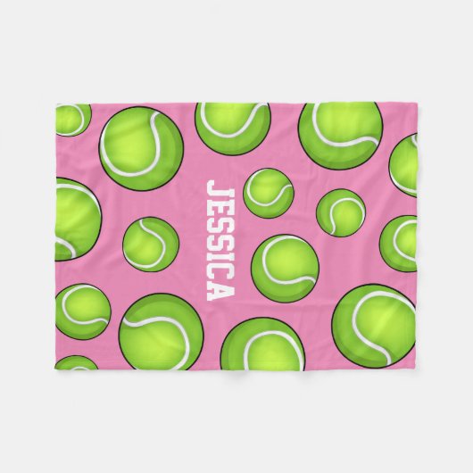 Couverture Polaire Balle de tennis (Devant (Horizontal))