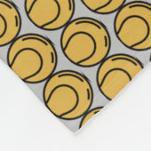 Couverture Polaire balle de tennis (Coin)