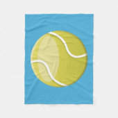 Couverture Polaire Balle de tennis en dessin (Devant)