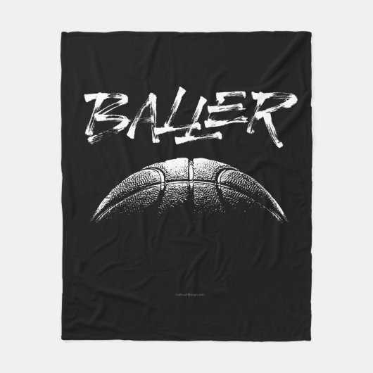 Couverture Polaire Baller (basket) (Devant)