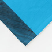 Couverture Polaire Ballerina couverture, "Suivez vos rêves" & nom. (Coin)