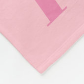 Couverture Polaire Ballerina rose Conception de texte pour danseurs d (Coin)